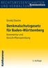 Heinz Strobl: Denkmalschutzgesetz für Baden-Württemberg, Buch