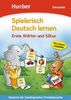 Spielerisch Deutsch lernen. Erste Wörter und Sätze. Vorschule, Buch