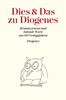 Dies und Das zu Diogenes, Buch