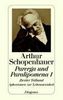 Arthur Schopenhauer: Parerga und Paralipomena I/2, Buch