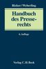 Reinhart Ricker: Handbuch des Presserechts, Buch