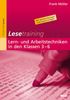 Frank Müller: Lesetraining: Lern- und Arbeitstechniken in den Klassen 3-6, Buch
