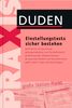Einstellungstests sicher bestehen, Buch