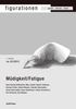 Figurationen 14/1. Müdigkeit/Fatigue, Buch