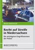 Jöran Brade: Recht auf Streife in Niedersachsen, Buch