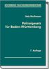 Reiner Belz: Polizeigesetz für Baden-Württemberg, Buch