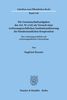 Siegfried Marnitz: Die Gemeinschaftsaufgaben des Art. 91a GG als Versuch einer verfassungsrechtlichen Institutionalisierung der bundesstaatlichen Kooperation, Buch