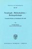 Klaus Adomeit: Normlogik, Methodenlehre, Rechtspolitologie, Buch