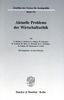 Aktuelle Probleme der Wirtschaftsethik, Buch