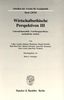 Wirtschaftsethische Perspektiven III, Buch