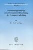 Eva-Maria Neidlinger: Vermittlungsverträge unter besonderer Beachtung der Anlagevermittlung, Buch