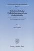 Johannes Bader: Arbeitsrechtlicher Diskriminierungsschutz als Privatrecht, Buch