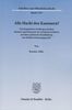 Karsten Adler: Alle Macht den Kammern?, Buch
