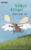 Volker Kriegel  (1943-2003): Olaf hebt ab, Buch