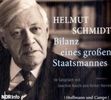 Helmut Schmidt: Bilanz eines großen Staatsmannes NA, CD