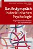 Das Erstgespräch in der Klinischen Psychologie, Buch