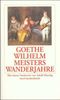 Johann W. von Goethe: Wilhelm Meisters Wanderjahre oder die Entsagenden, Buch