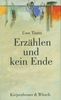 Uwe Timm: Erzählen und kein Ende, Buch