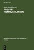 Hans-Jürgen Bucher: Pressekommunikation, Buch