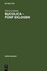 Simon Lemnius: Bucolica - Fünf Eklogen, Buch