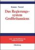 Thomas Krumm: Das Regierungssystem Großbritanniens, Buch