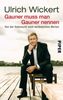 Ulrich Wickert: Gauner muss man Gauner nennen, Buch