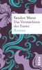 Sándor Márai: Das Vermächtnis der Eszter, Buch