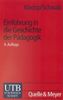 Karl Knoop: Einführung in die Geschichte der Pädagogik, Buch