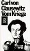 Carl von Clausewitz: Vom Kriege, Buch