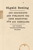 Wigald Boning: Die Geschichte der Fußleiste und ihre Bedeutung für das Abendland, Buch
