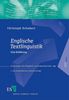 Christoph Schubert: Englische Textlinguistik, Buch