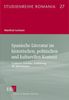 Manfred Lentzen: Spanische Literatur im historischen, politischen und kulturellen Kontext, Buch