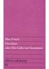 Max Frisch: Don Juan oder Die Liebe zur Geometrie, Buch