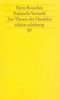 Pierre Bourdieu: Praktische Vernunft, Buch