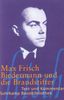 Max Frisch: Biedermann und die Brandstifter, Buch