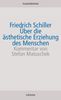 Friedrich von Schiller: Über die ästhetische Erziehung des Menschen, Buch