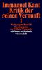 Immanuel Kant: Kritik der reinen Vernunft, Buch