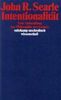 John R. Searle: Intentionalität, Buch