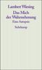 Lambert Wiesing: Das Mich der Wahrnehmung, Buch