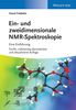 Horst Friebolin: Ein- und zweidimensionale NMR-Spektroskopie, Buch