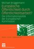 Michael Brüggemann: Europäische Öffentlichkeit durch Öffentlichkeitsarbeit?, Buch