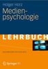 Holger Horz: Medienpsychologie, Buch