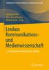 Lexikon Kommunikations- und Medienwissenschaft, Buch