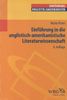 Mario Klarer: Einführung in die anglistisch-amerikanistische Literaturwissenschaft, Buch