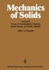 Mechanics of Solids, Buch