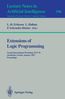 Extensions of Logic Programming, Buch