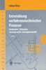 Eckhart Blass: Entwicklung verfahrenstechnischer Prozesse, Buch