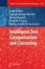 Intelligent Text Categorization and Clustering, Buch