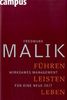 Fredmund Malik: Führen, Leisten, Leben, Buch