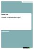 Daniel Lois: Zurück zur Kriminalbiologie?, eBook